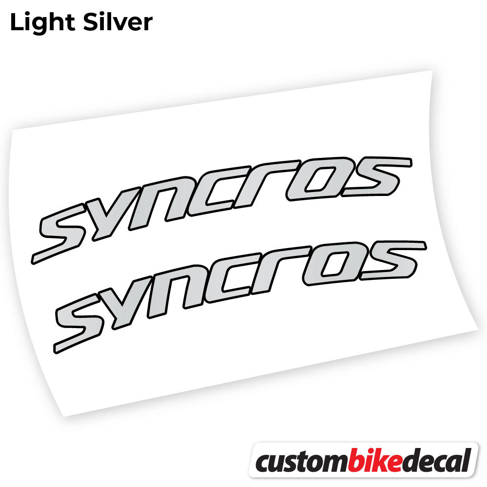 Decal, Syncross Fraser IC SL, Handlebar, Sticker Vinyl