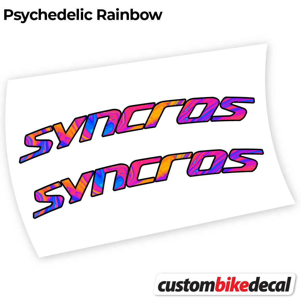 Decal, Syncross Fraser IC SL, Handlebar, Sticker Vinyl