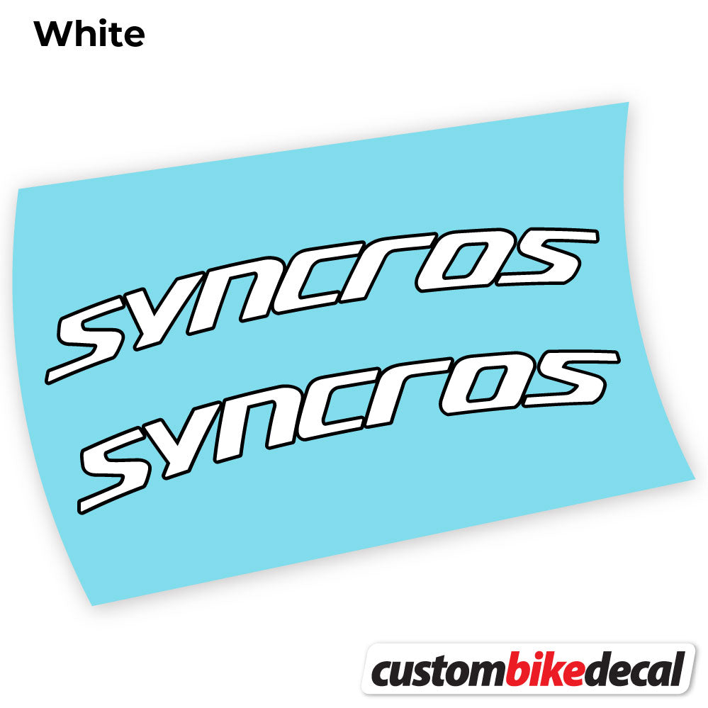 Decal, Syncross Fraser IC SL, Handlebar, Sticker Vinyl