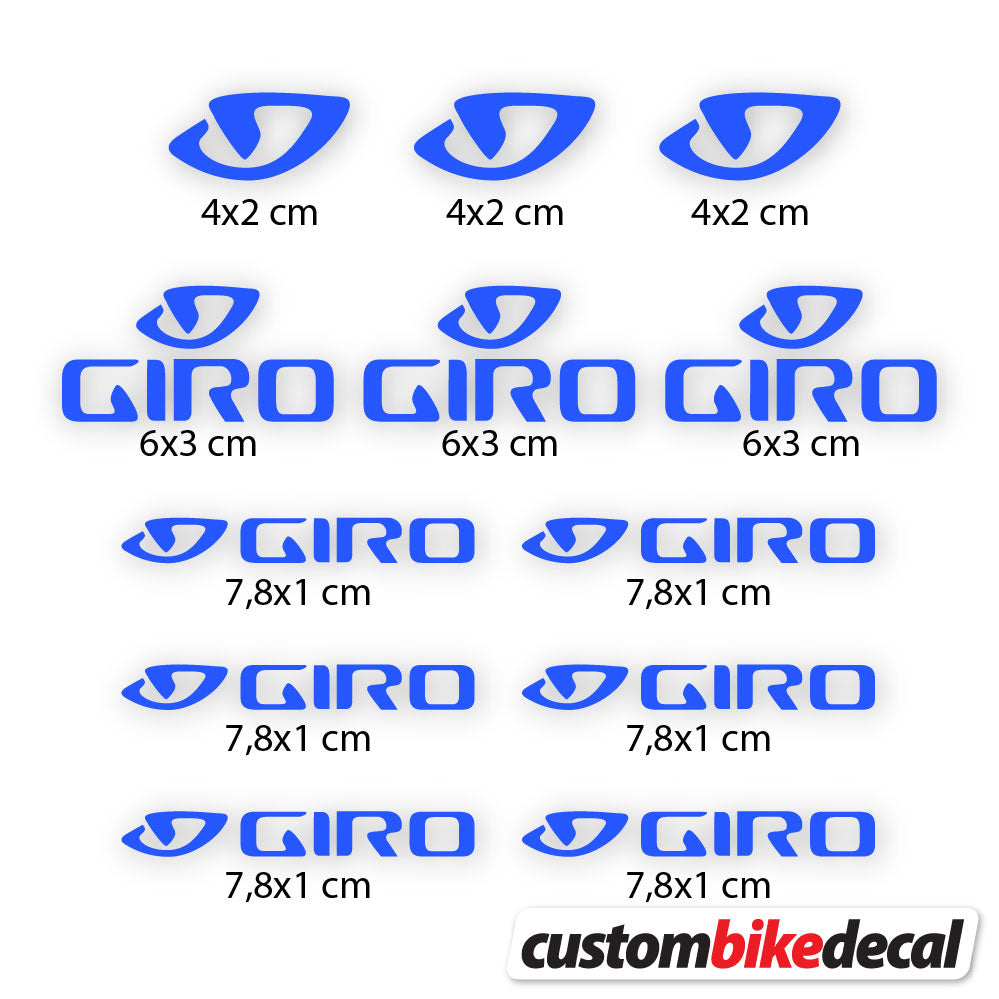 Aufkleber, Giro, Casco, Vinyl-Aufkleber