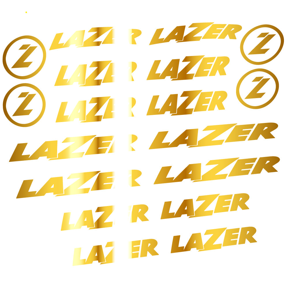 Decals for Lazer Helmet Logo in Vinyl