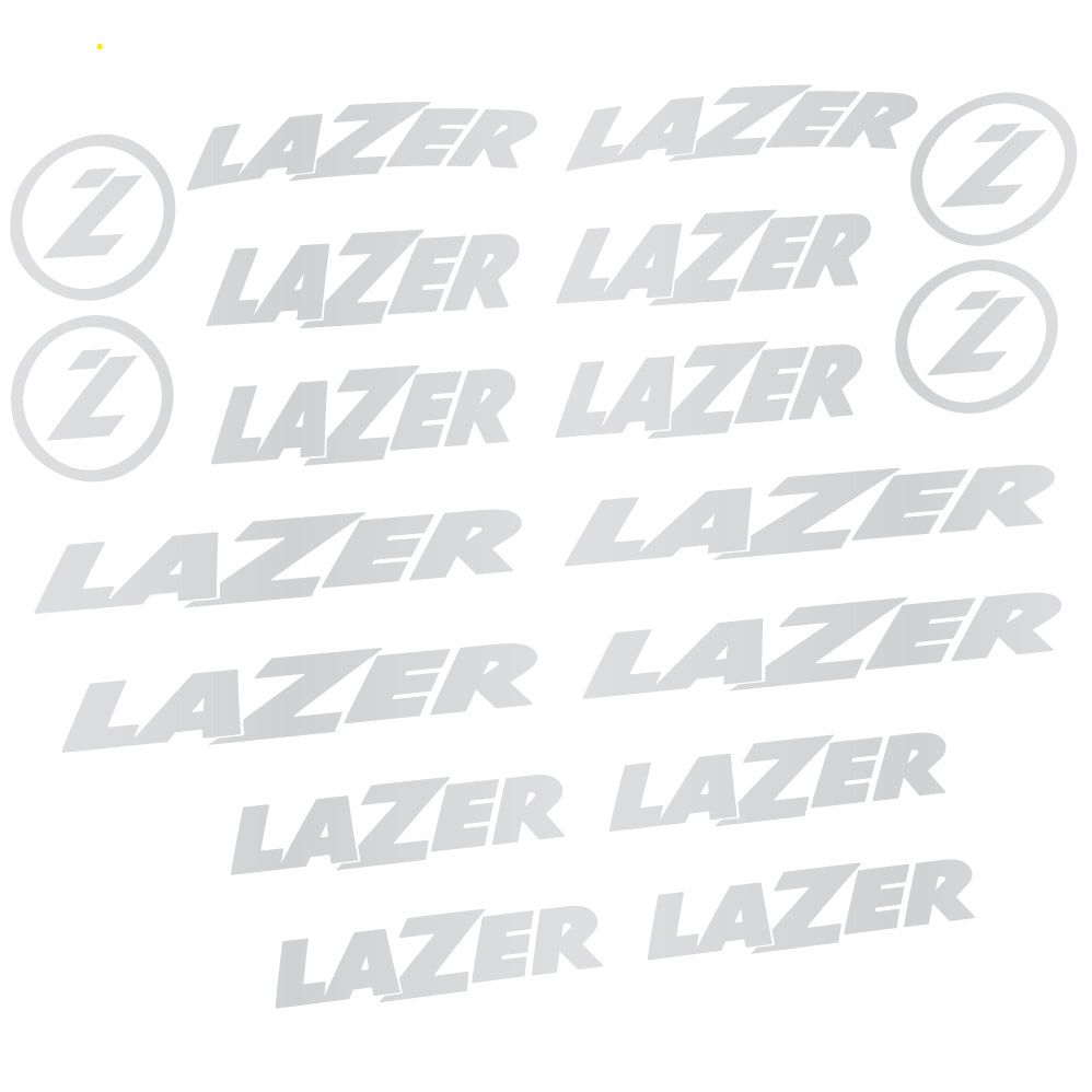 Decals for Lazer Helmet Logo in Vinyl