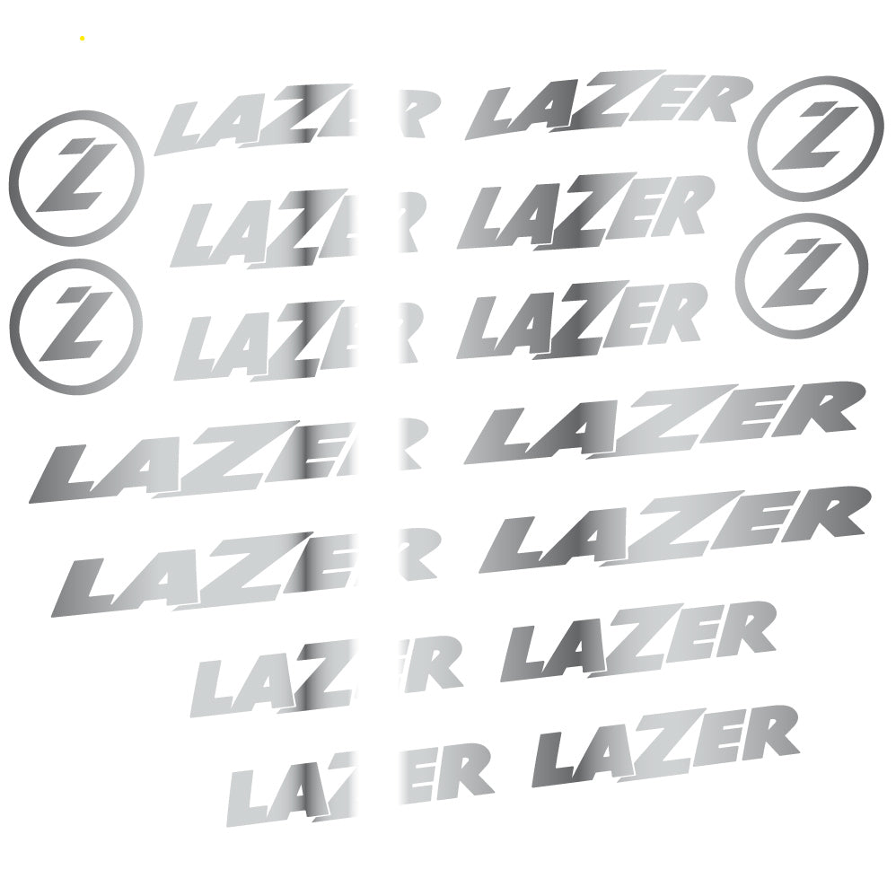 Decals for Lazer Helmet Logo in Vinyl