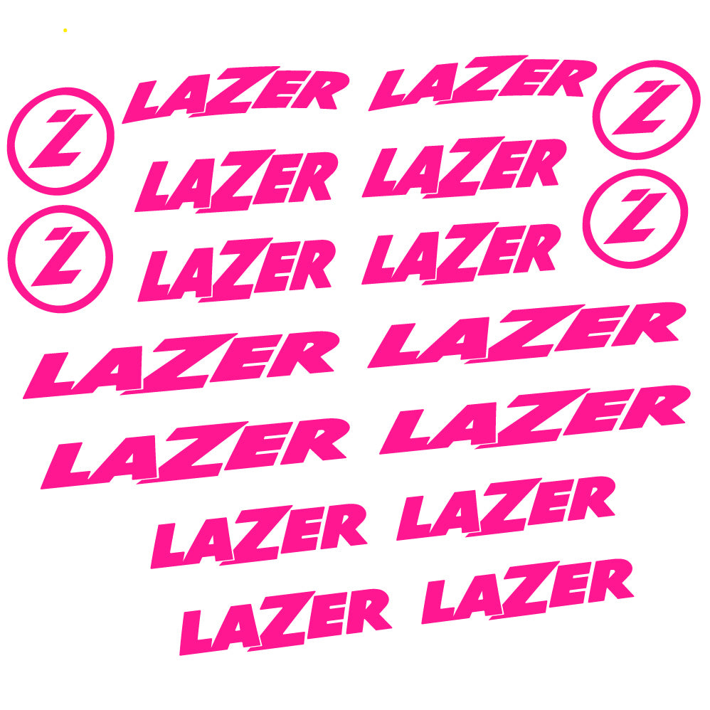 Decals for Lazer Helmet Logo in Vinyl