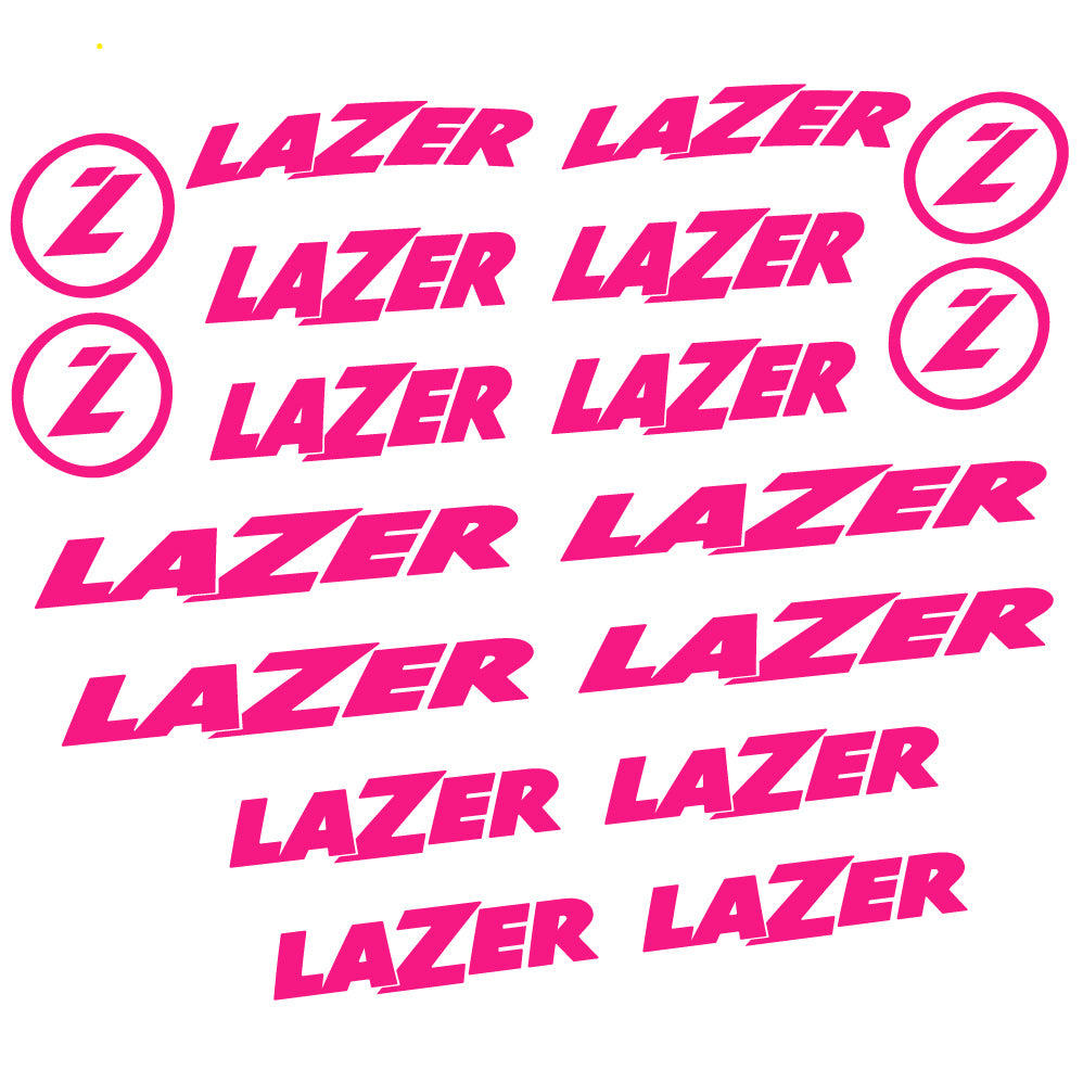 Decals for Lazer Helmet Logo in Vinyl