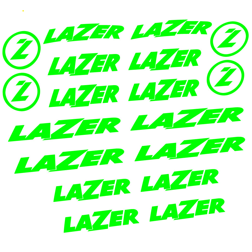 Decals for Lazer Helmet Logo in Vinyl