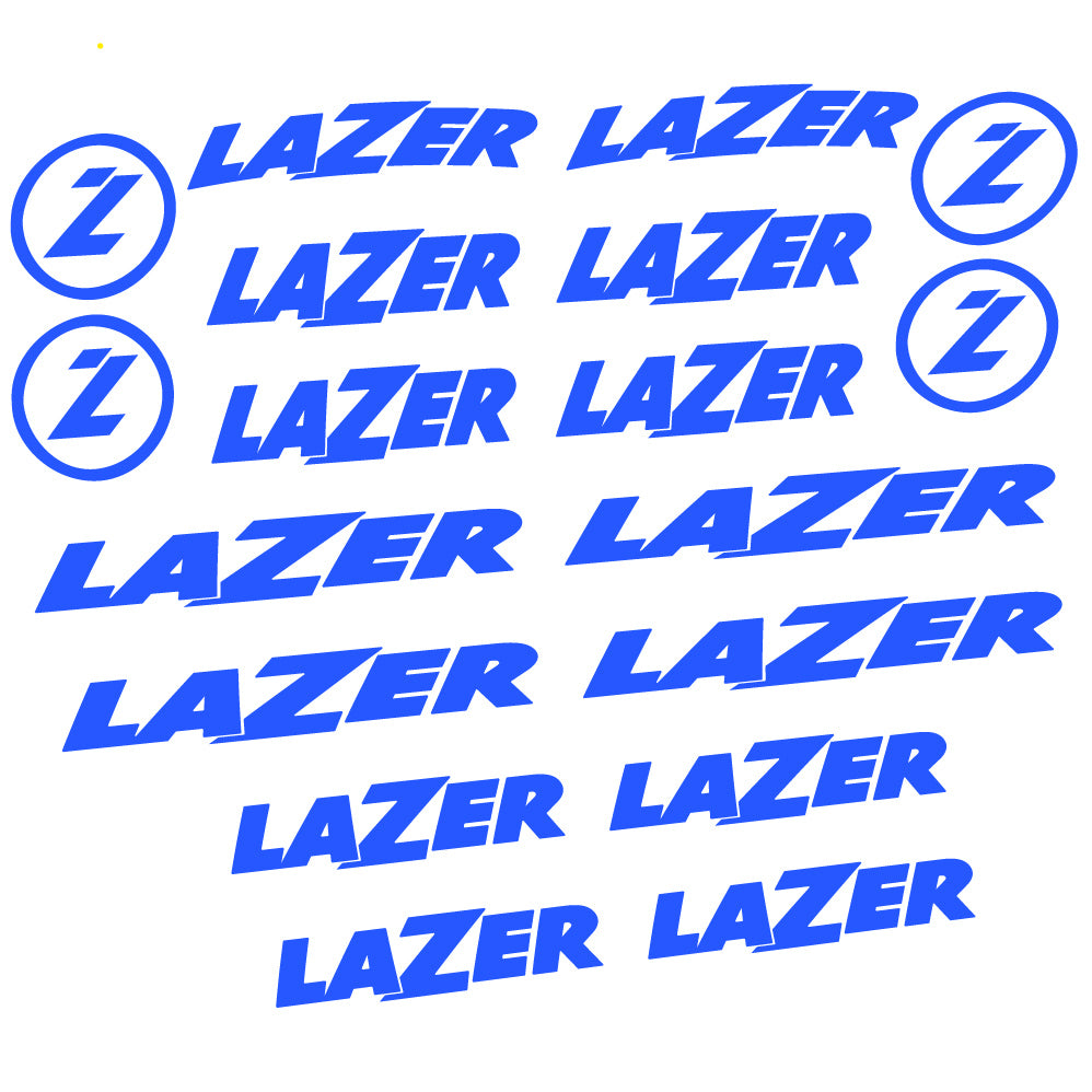 Decals for Lazer Helmet Logo in Vinyl