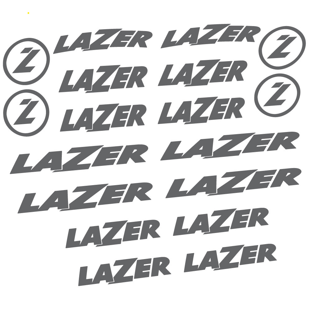 Decals for Lazer Helmet Logo in Vinyl
