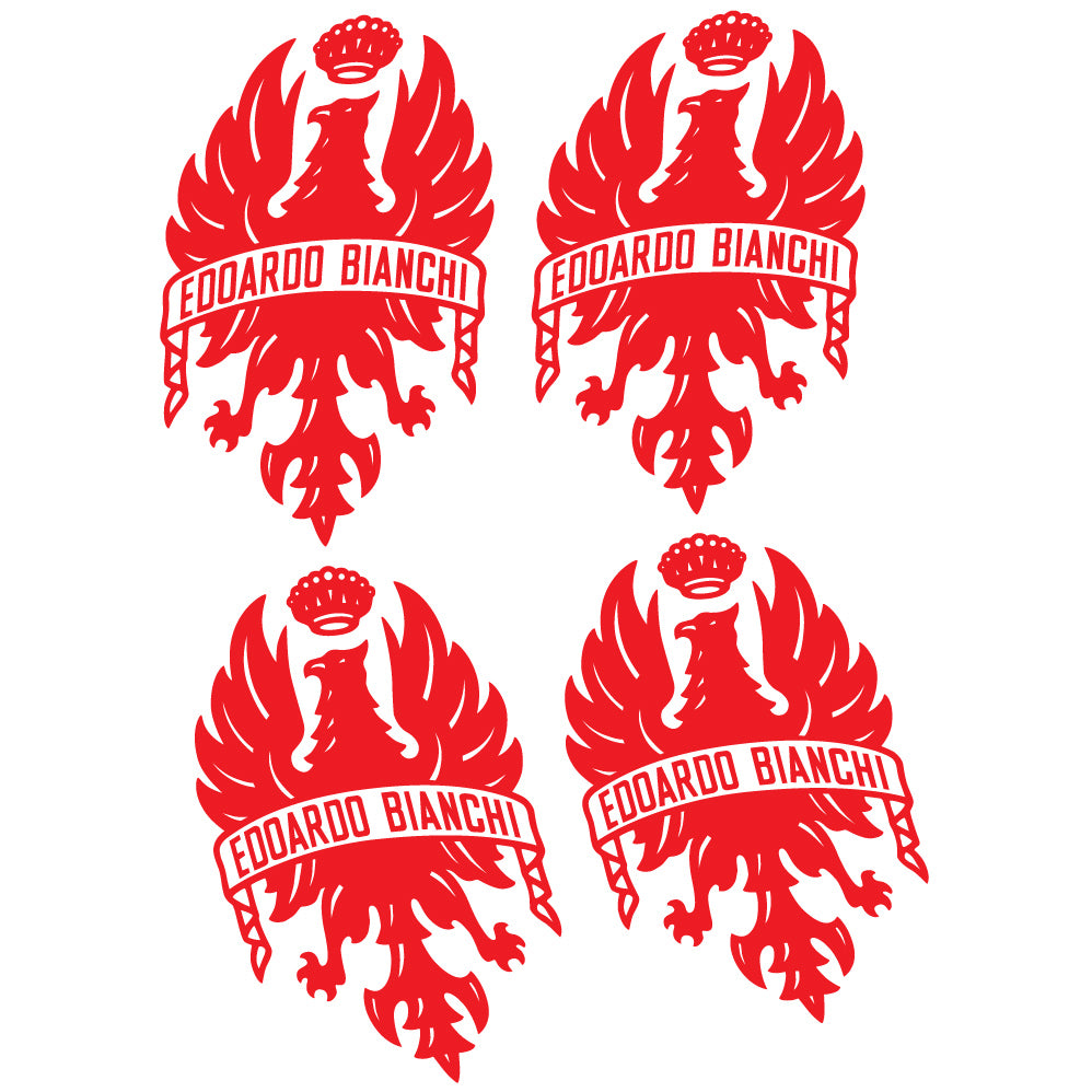 Aufkleber Bianchi Emblem, Fahrradaufkleber Vinyl