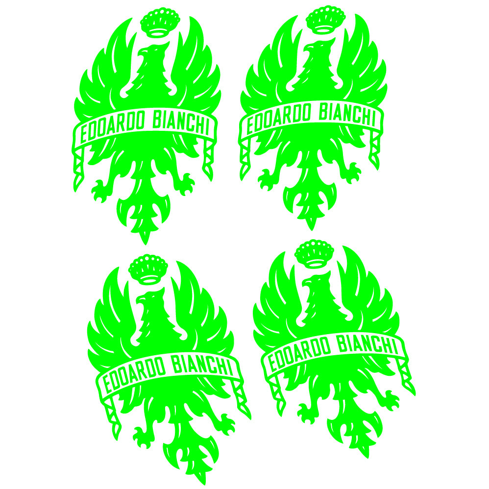 Aufkleber Bianchi Emblem, Fahrradaufkleber Vinyl