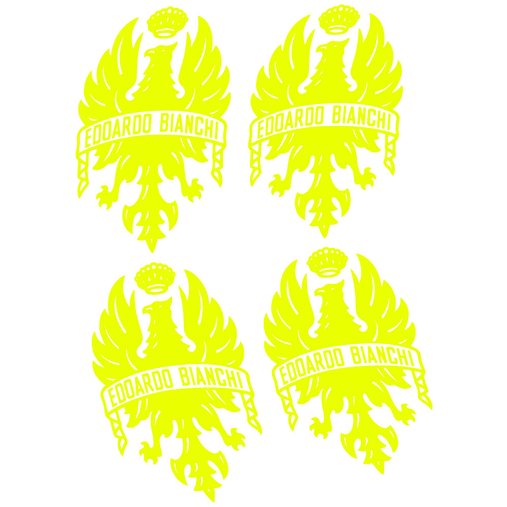 Aufkleber Bianchi Emblem, Fahrradaufkleber Vinyl