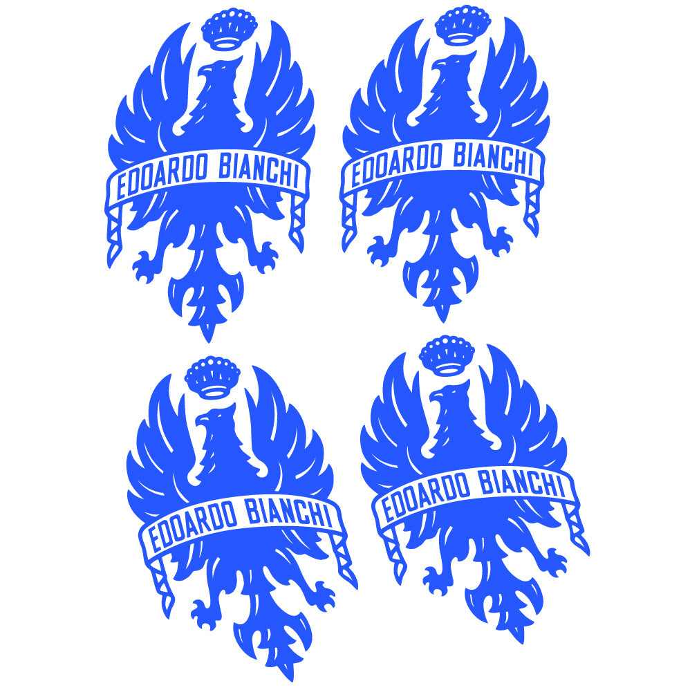 Aufkleber Bianchi Emblem, Fahrradaufkleber Vinyl