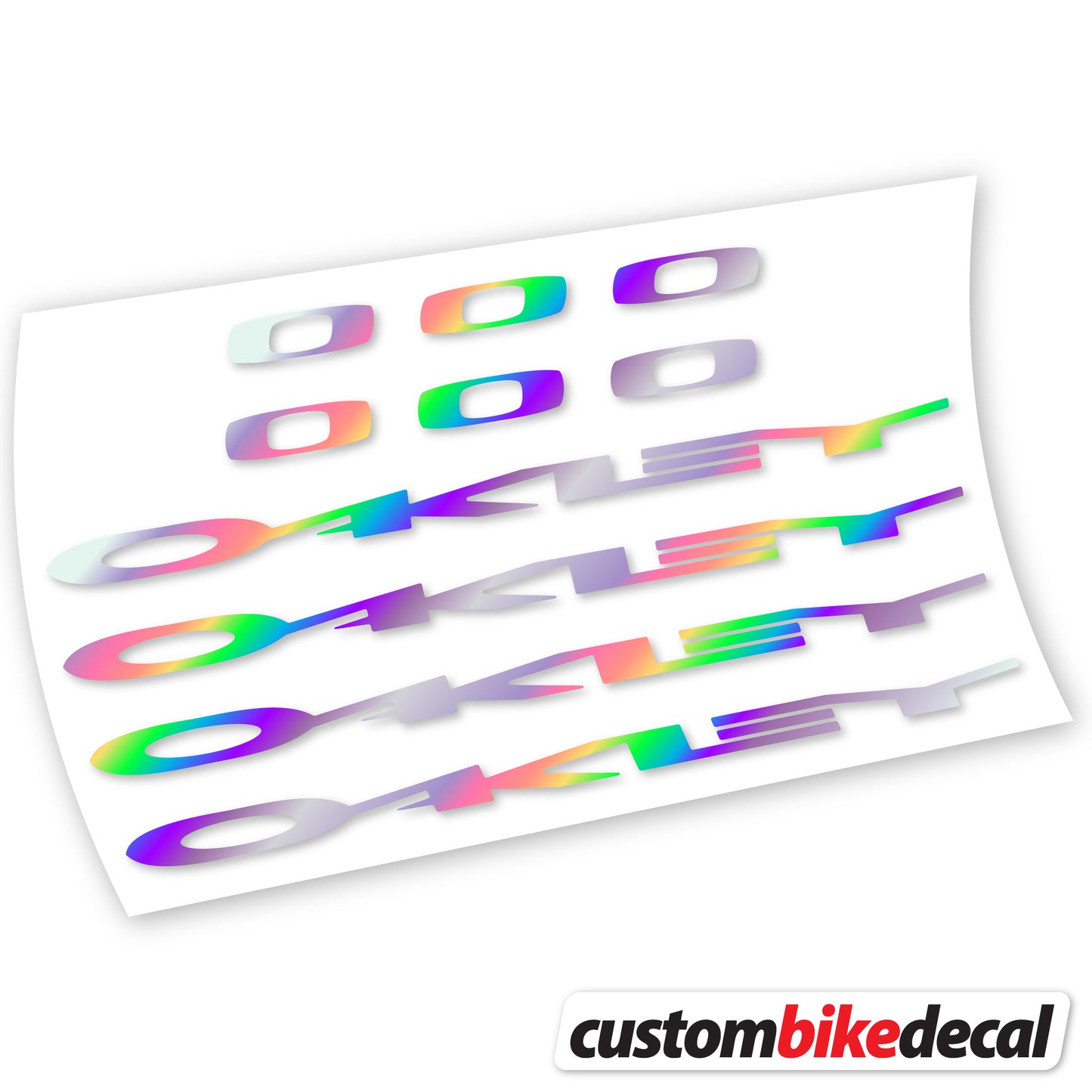 Decal Oakley, Logo Sticker vinyl