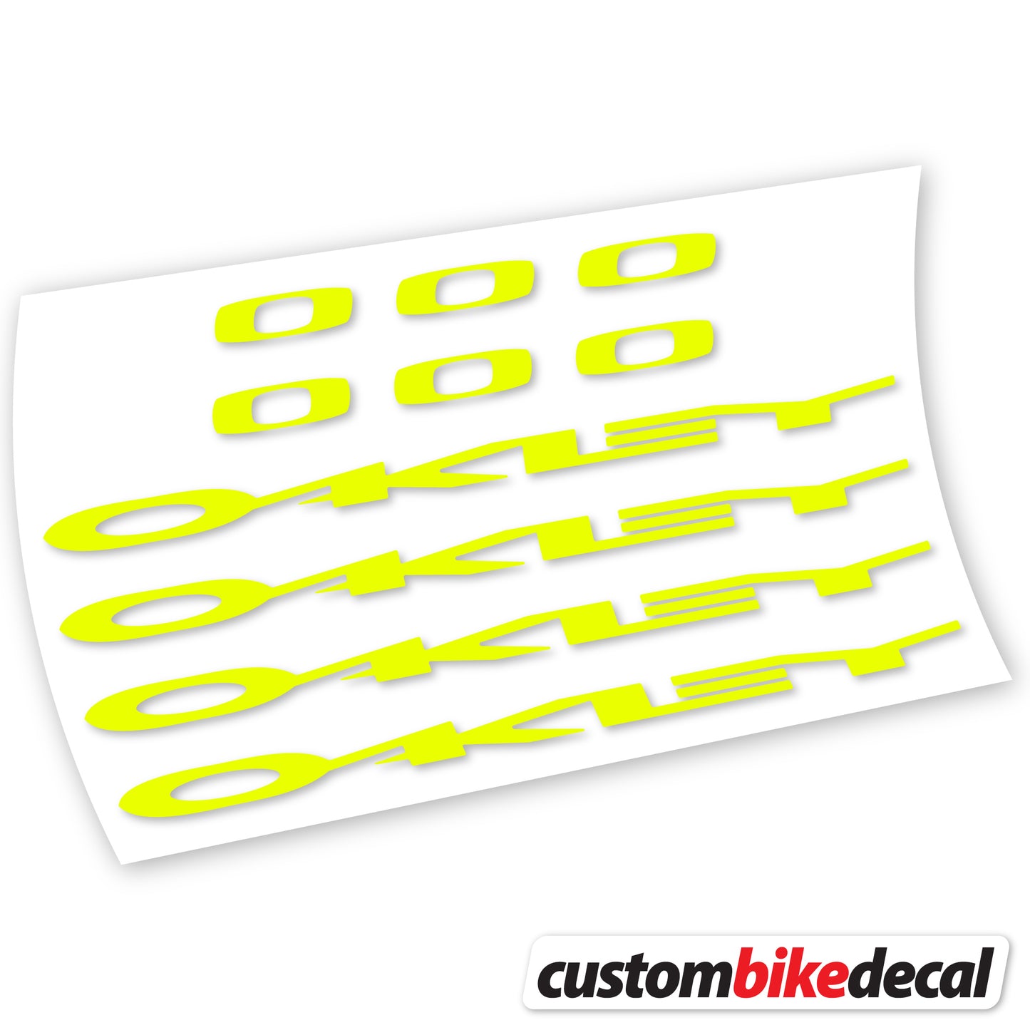 Decal Oakley, Logo Sticker vinyl