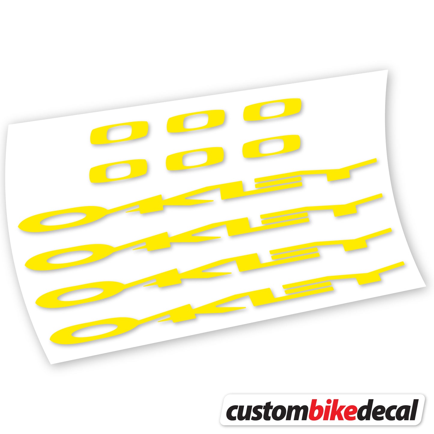 Decal Oakley, Logo Sticker vinyl