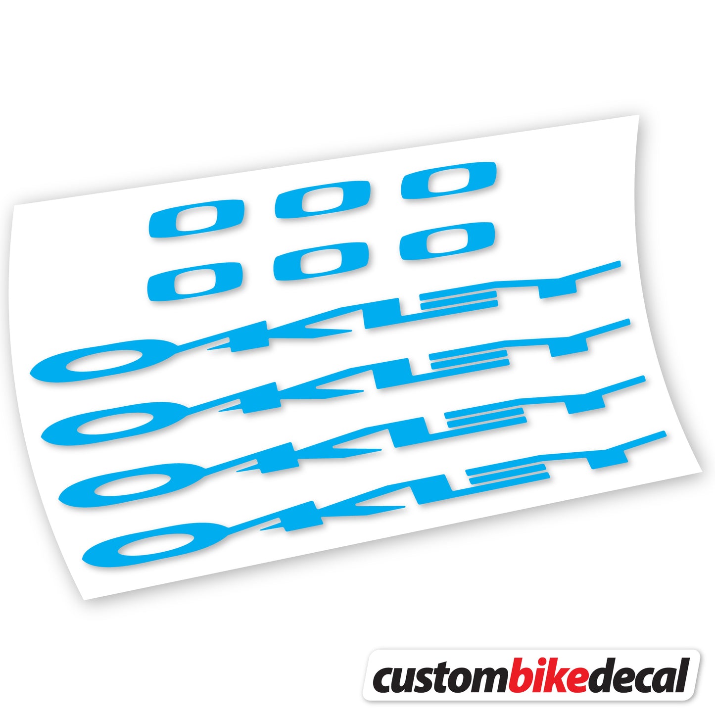 Decal Oakley, Logo Sticker vinyl