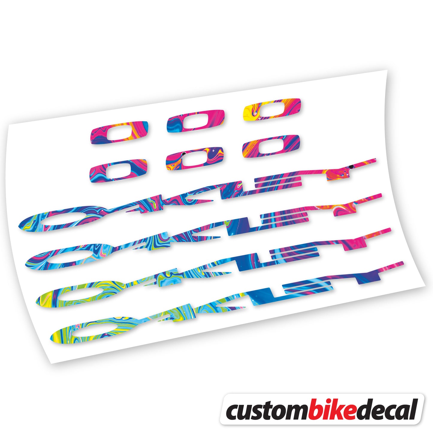 Decal Oakley, Logo Sticker vinyl
