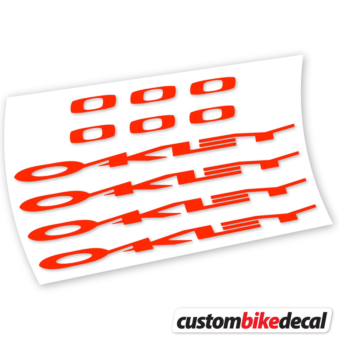 Decal Oakley, Logo Sticker vinyl