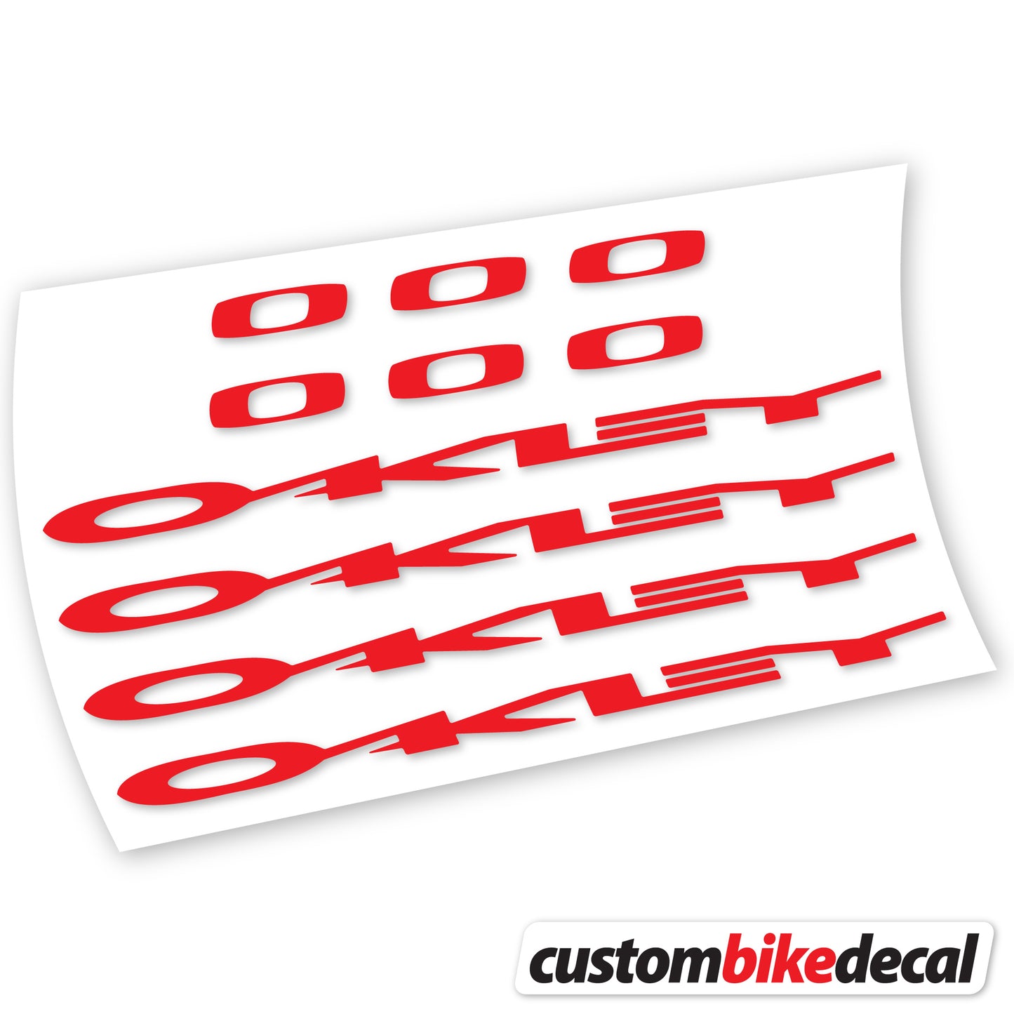Decal Oakley, Logo Sticker vinyl