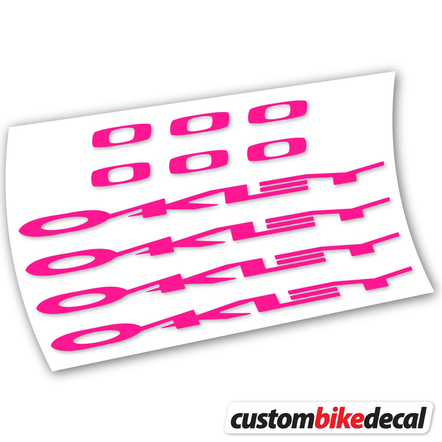 Decal Oakley, Logo Sticker vinyl