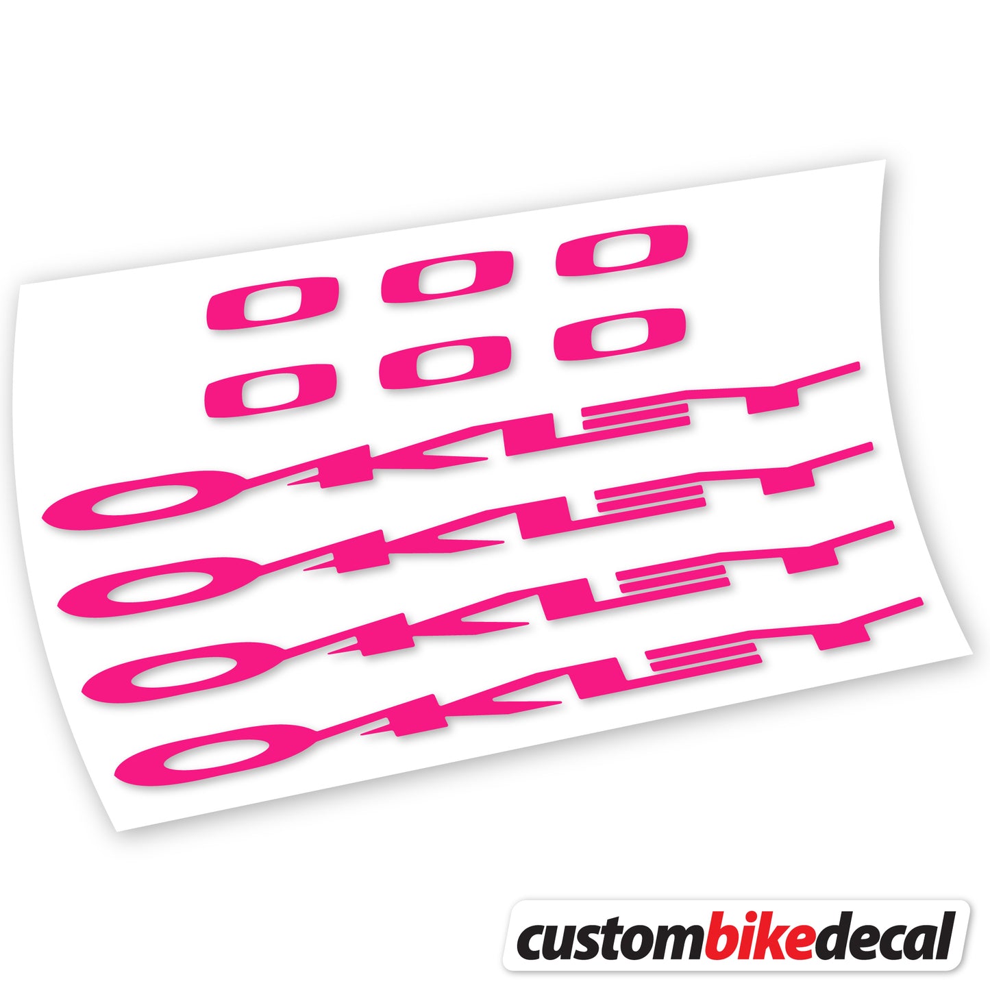 Decal Oakley, Logo Sticker vinyl
