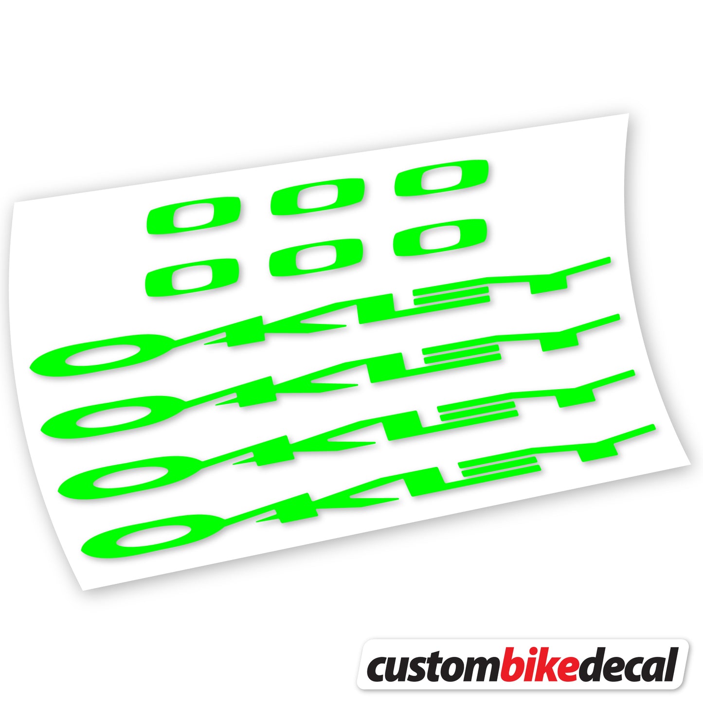 Decal Oakley, Logo Sticker vinyl