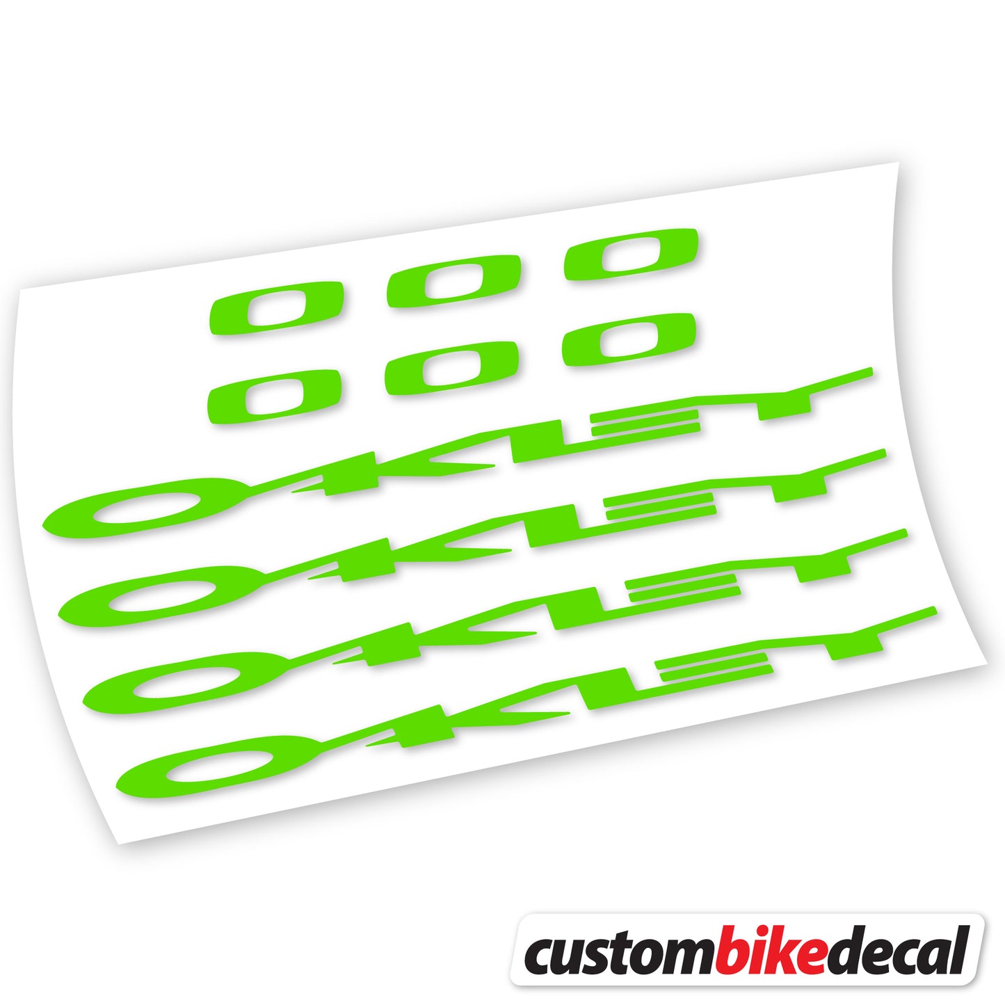 Decal Oakley, Logo Sticker vinyl