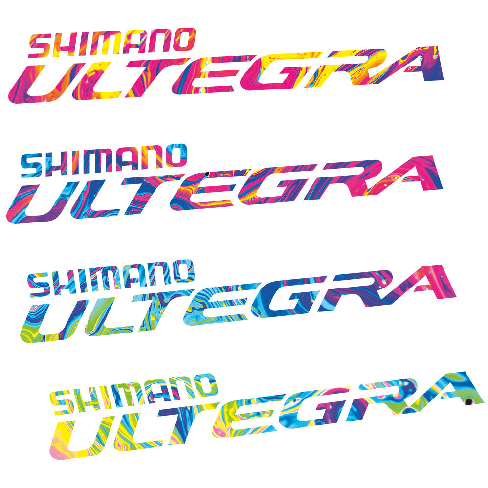 Shinano Sticker Decal Shimano Ultegra Logo Sticker Vinyl Graphics Kit Pegatinas ...