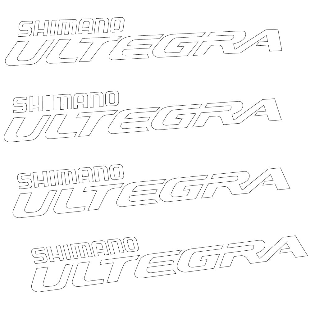 Decal Shimano Ultegra Logo sticker vinyl