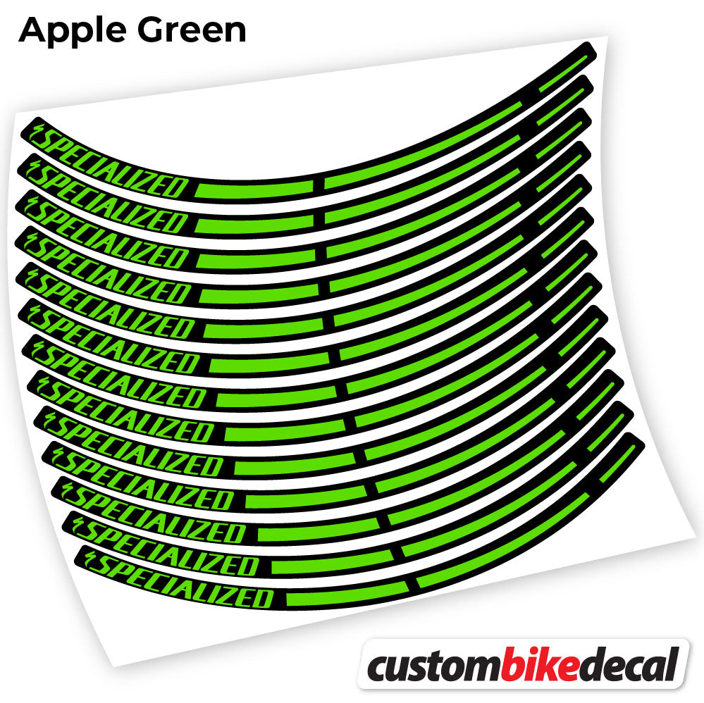 Decal, Specialized, Mountain Wheel Bikes Sticker Vinyl