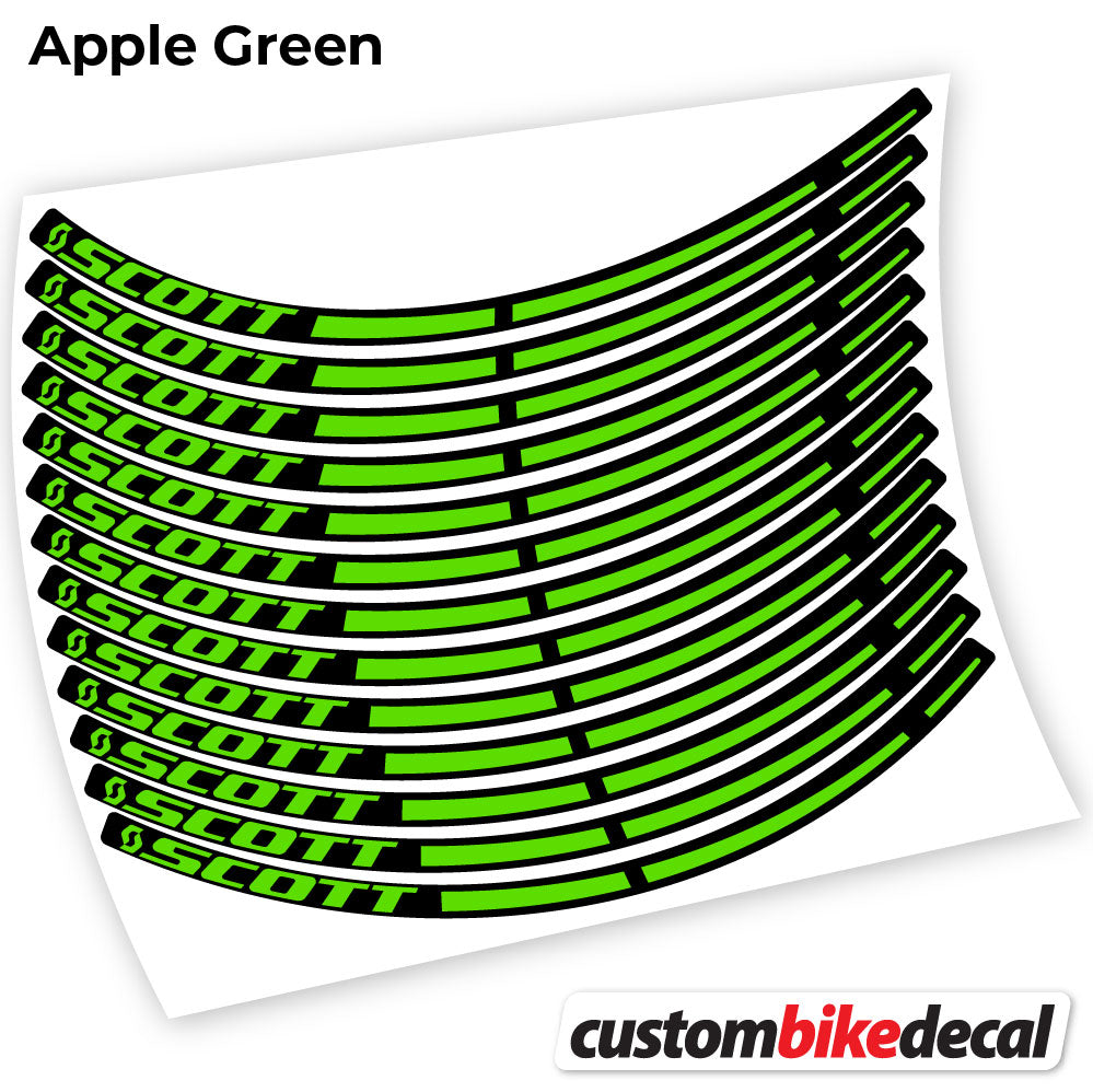 Decal, Scott, Mountain Wheel Bikes Sticker Vinyl