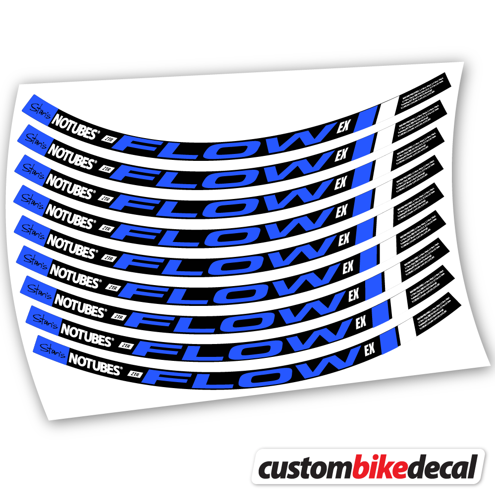 Aufkleber Notubes ZTR Flow Ex 2015, Mountainbikes MTB Sticker Vinyl