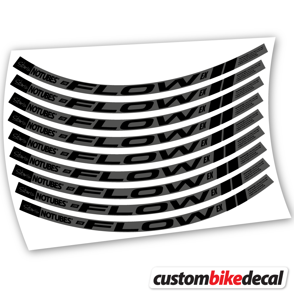 Aufkleber Notubes ZTR Flow Ex 2015, Mountainbikes MTB Sticker Vinyl