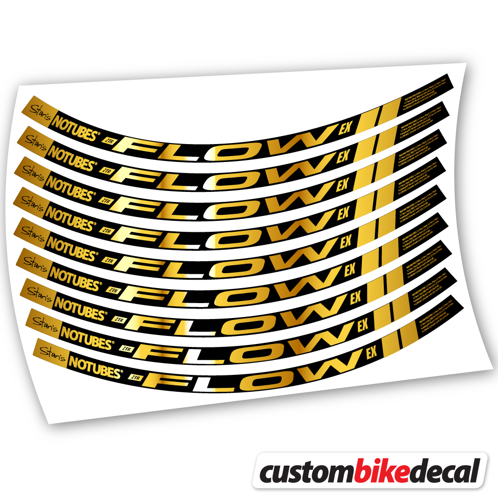 Aufkleber Notubes ZTR Flow Ex 2015, Mountainbikes MTB Sticker Vinyl