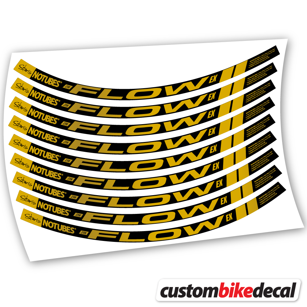 Aufkleber Notubes ZTR Flow Ex 2015, Mountainbikes MTB Sticker Vinyl