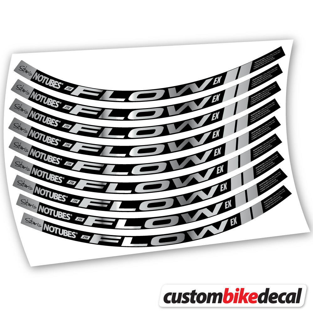 Aufkleber Notubes ZTR Flow Ex 2015, Mountainbikes MTB Sticker Vinyl