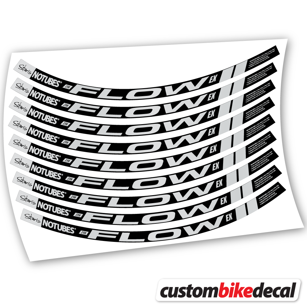 Aufkleber Notubes ZTR Flow Ex 2015, Mountainbikes MTB Sticker Vinyl