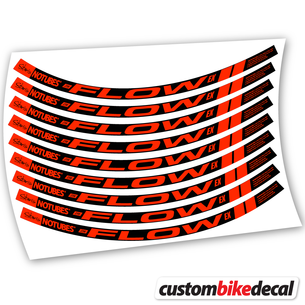 Aufkleber Notubes ZTR Flow Ex 2015, Mountainbikes MTB Sticker Vinyl