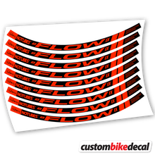 Load image into Gallery viewer, Decal Notubes ZTR Flow Ex 2015, Mountain Wheel Bikes MTB Sticker vinyl
