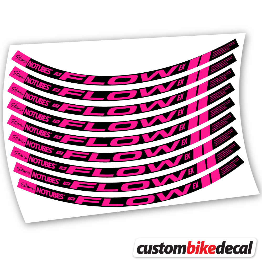 Aufkleber Notubes ZTR Flow Ex 2015, Mountainbikes MTB Sticker Vinyl