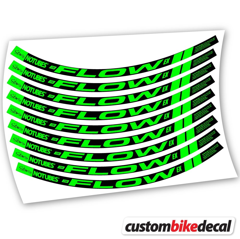 Aufkleber Notubes ZTR Flow Ex 2015, Mountainbikes MTB Sticker Vinyl