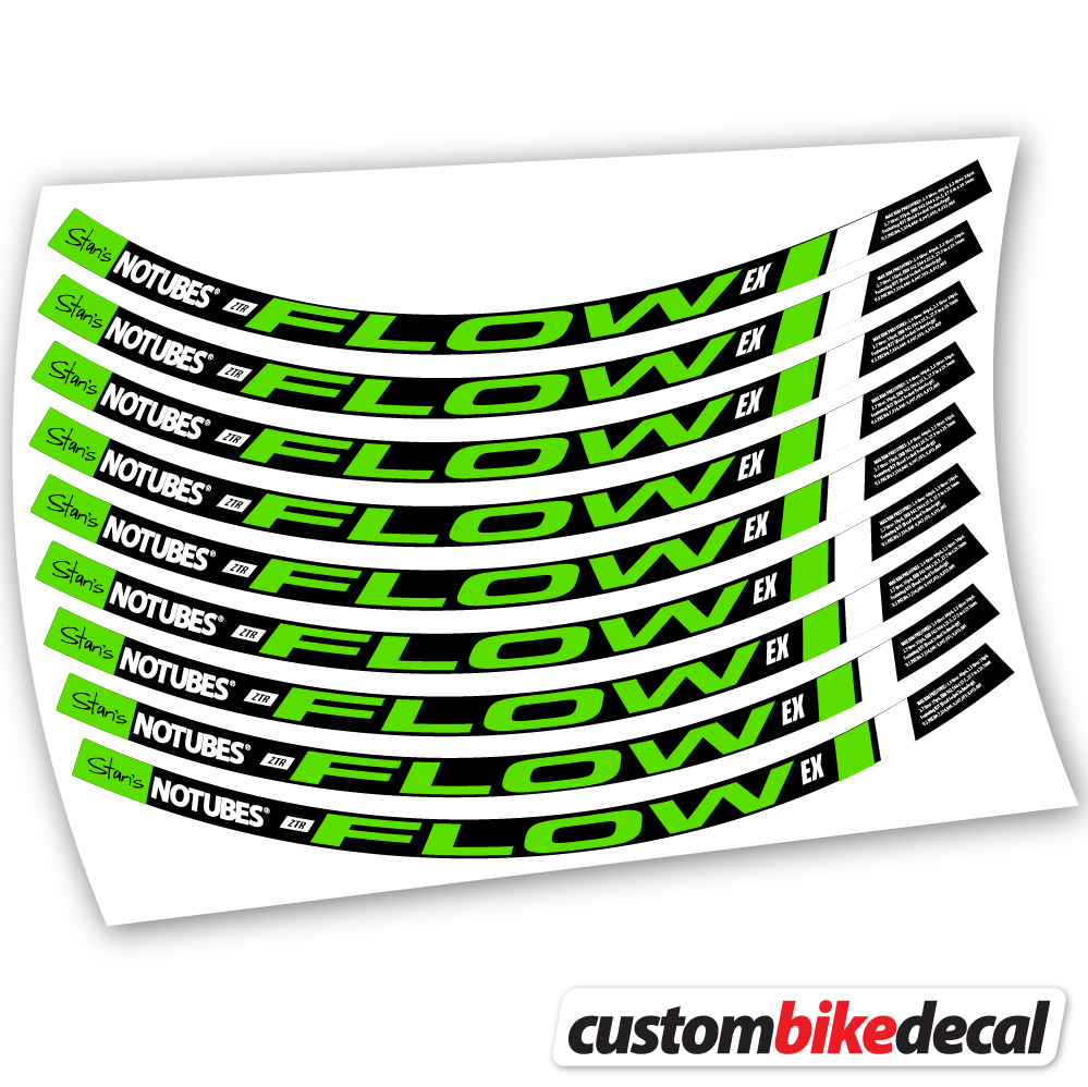 Aufkleber Notubes ZTR Flow Ex 2015, Mountainbikes MTB Sticker Vinyl