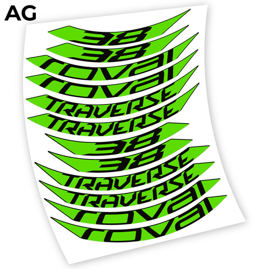 Decal Roval Traverse 38 SL 650B, Mountain Wheel Bikes sticker vinyl