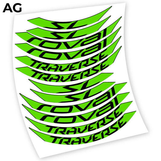 Decal Roval Traverse SL 650B, Mountain Wheel Bikes sticker vinyl