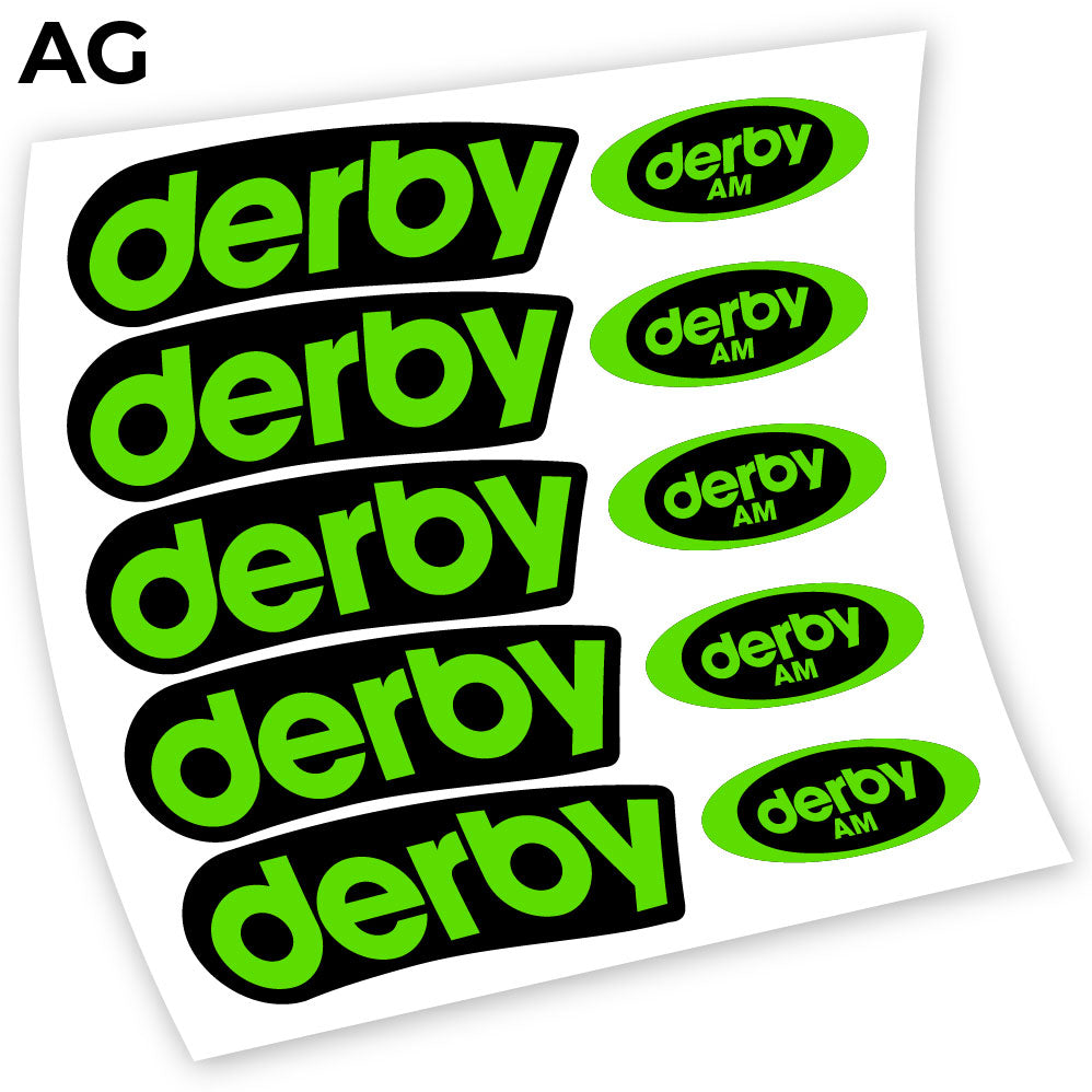 Decal, Derby Carbon AM, Mountain Wheel Bikes Sticker vinyl