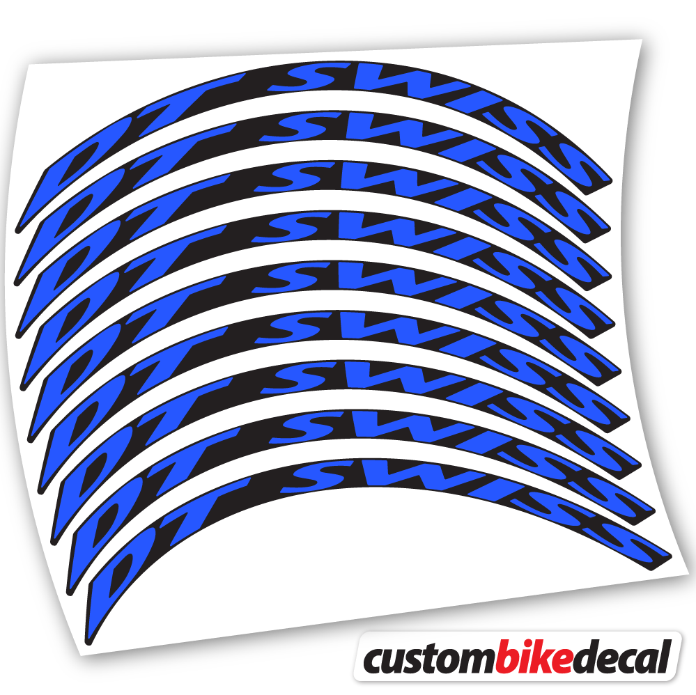 Decal DT Swiss, Mountain Wheel Bikes Sticker vinyl