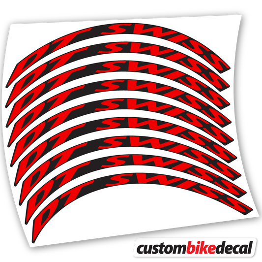 Decal DT Swiss, Mountain Wheel Bikes Sticker vinyl