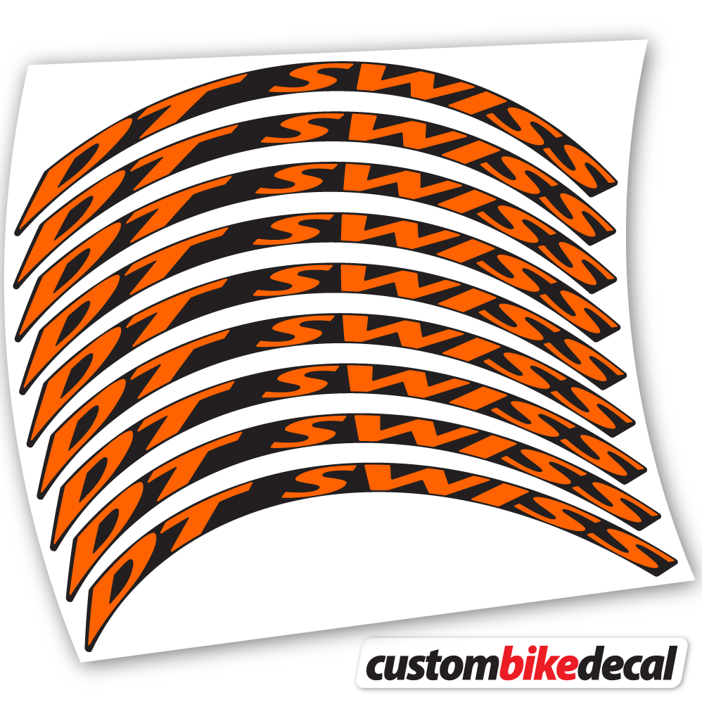 Decal DT Swiss, Mountain Wheel Bikes Sticker vinyl