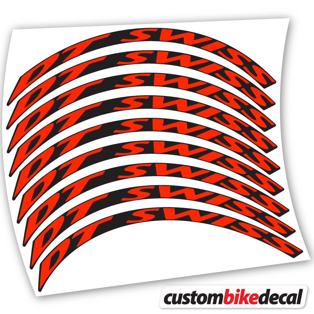 Decal DT Swiss, Mountain Wheel Bikes Sticker vinyl