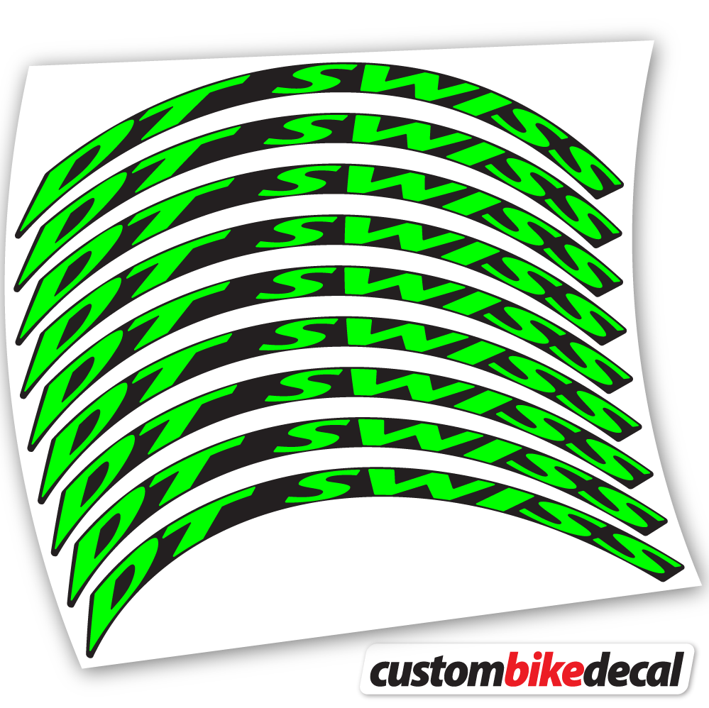 Decal DT Swiss, Mountain Wheel Bikes Sticker vinyl